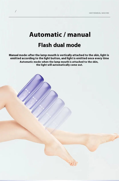 Painless IPL Hair Removal Device